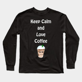 Cute Coffee Long Sleeve T-Shirt